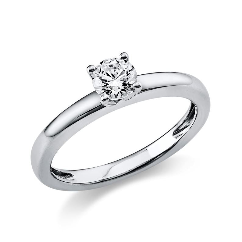 B-Diamond Solitairering 0,40 carat