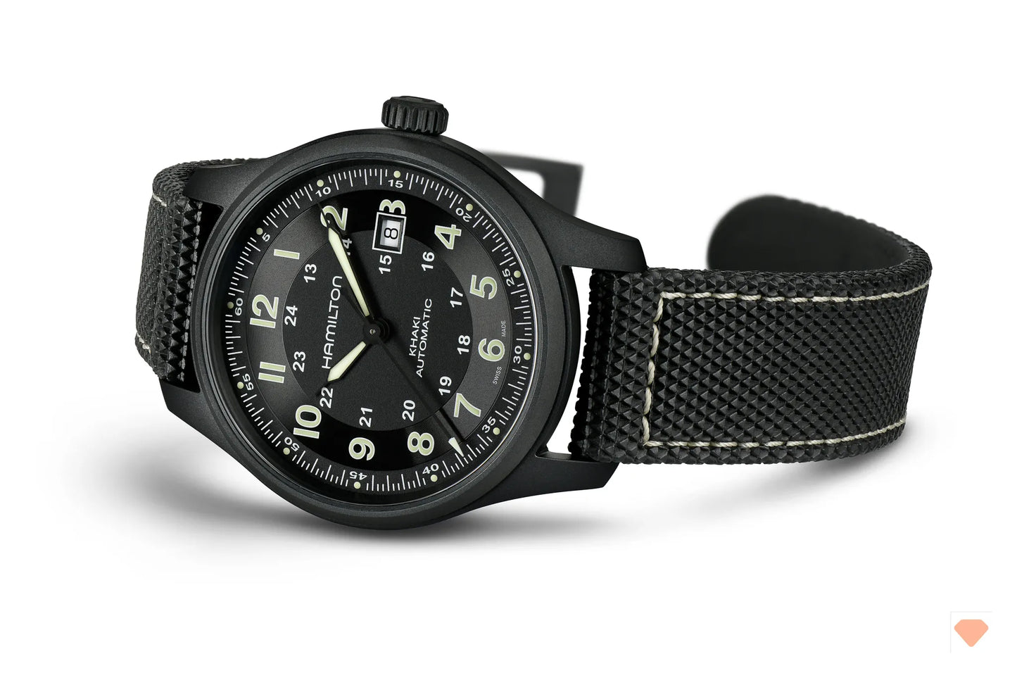 Hamilton Khaki Field Auto Armbanduhr Automatik 42mm H70575734