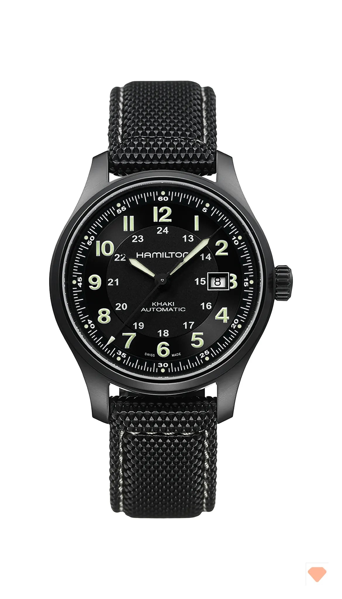 Hamilton Khaki Field Auto Armbanduhr Automatik 42mm H70575733