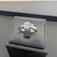 Diamond ring solitaire 1.00 carat 585/- white gold