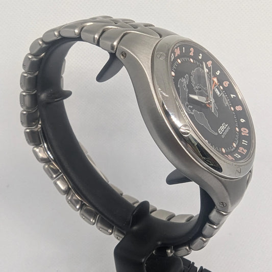 Ebel Sportwave GMT Automatik 9123K51 *Gebrauchte Uhr*