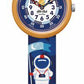 Flik Flak ASTRODREAMS FBNP216 Kinderuhr Blau Te4xtilband Astronaut