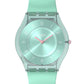 Swatch PASTELICIOUS TEAL SS08L100 Skin Damenuhr Teal Pinke Zeiger